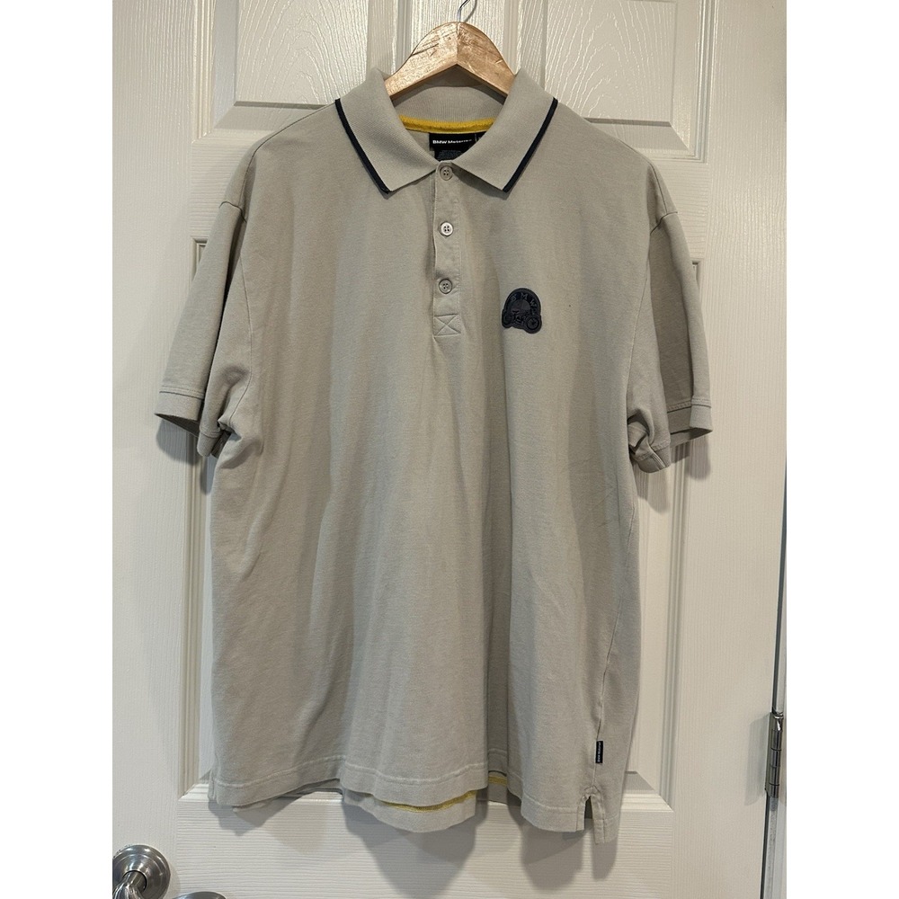 Vintage‎ BMW Mortorrad Polo Shirt Size 3XL